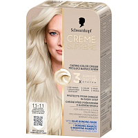 Schwarzkopf Creme Supreme Hair Color 11-11 Cool Ultra Light Blonde 60 ml