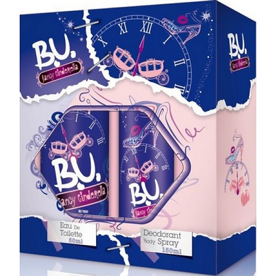 BU Fancy Cinderella eau de toilette 50 ml + deodorant spray 150 ml, gift set for women