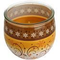 Glade by Brise Warm Spice scented candle in glass, burning time up to 30 hours 120 g