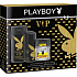Playboy Vip for Him deodorant spray 150 ml + shower gel 250 ml + Morning Fight after shave balm 100 ml, cosmetic set
