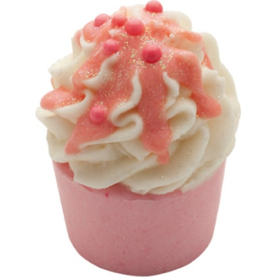 Bomb Cosmetics Cherry and vanilla Butter block for bath 50 g