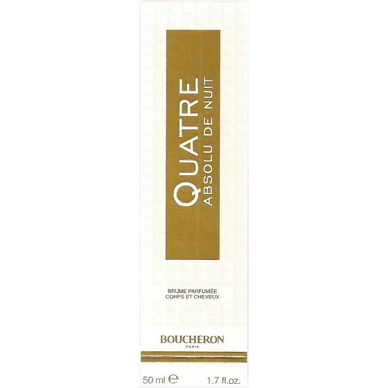 Boucheron Quatre Absolu de Nuit pour Femme perfumed body mist spray 50 ml