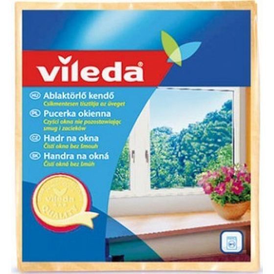 Vileda Window Cloth Yellow 36 x 40 cm 1 piece