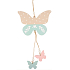 Wooden bow tie for hanging 28 cm