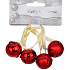 Bells red 30 mm 4 pieces