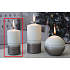 Lima Aroma line candle light brown cylinder 50 x 100 mm 1 piece