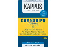 Kappus Kernseife Lemon universal hard natural soap made from natural substances 150 g
