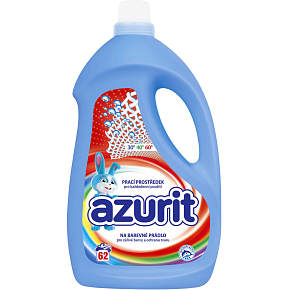 Azurit Liquid detergent for coloured laundry 62 doses 2480 ml