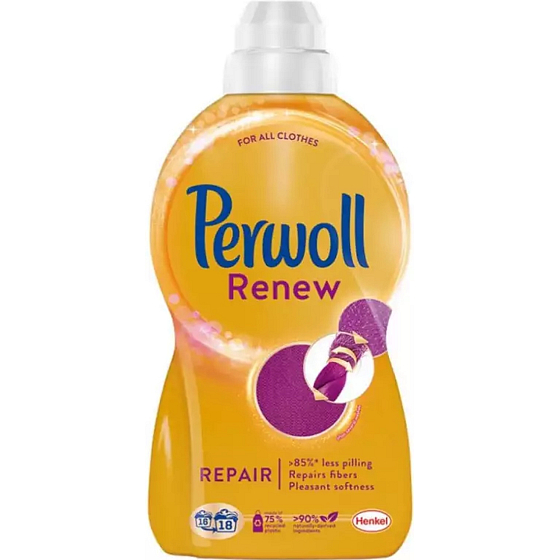 Perwoll Renew Repair Laundry Gel for delicate laundry 18 doses 990 ml