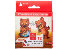Koh-i-Noor Trio Wax triangular wax pencils 12 pieces