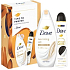 Dove Time To Pamper Nourishing Silk nourishing shower gel 250 ml + Advanced Care Invisible Dry antiperspirant deodorant spray 150 ml, cosmetic set for women
