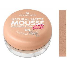 Essence Natural Matte Mousse Foundation foam make-up 04 16 g