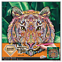 Grafix Orient - Tiger diamond painting on rhinestones set, creative set, recommended age 6+