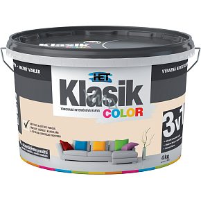 Het Klasik Color paint, 0217 beige, 4 kg