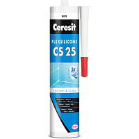 Ceresit CS25 sanitary silicone, chocolate, 280 ml