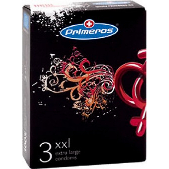 Primeros XXL condom extra large 3 pieces