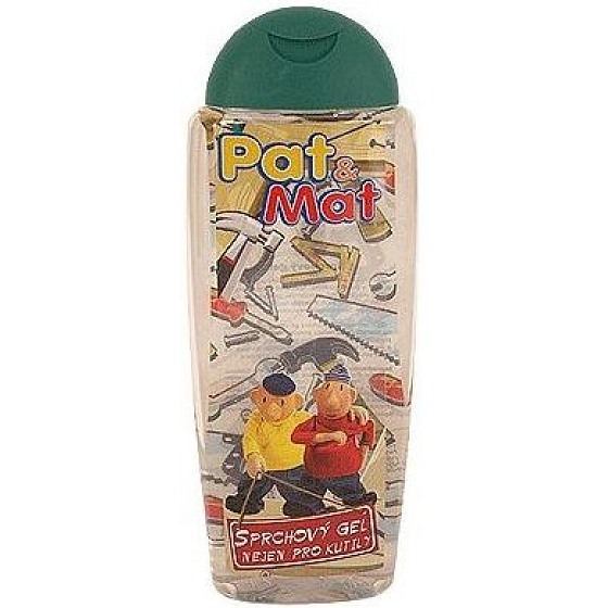 Bohemia Gifts Kids Pat a Mat - Truhláři Scent of watermelon shower gel for children 300 ml