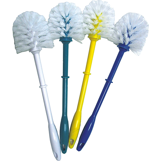 Clanax Toilet Brush Plastic Assorted Colors 1 Piece BH506A