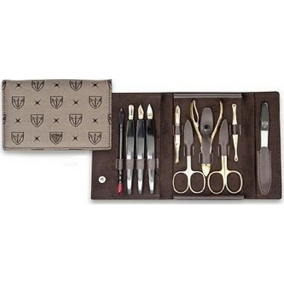 Kellermann 3 Swords Luxury manicure 10 pieces Textile Royal
