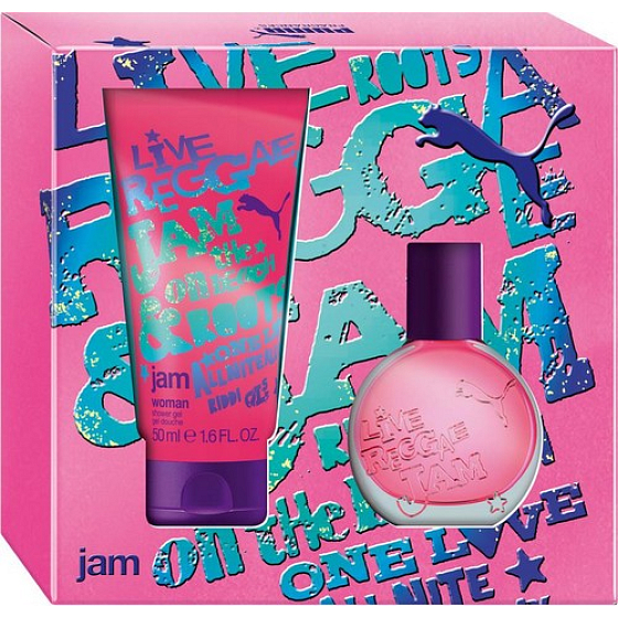 Puma Jam Woman eau de toilette 20 ml + shower gel 50 ml, gift set