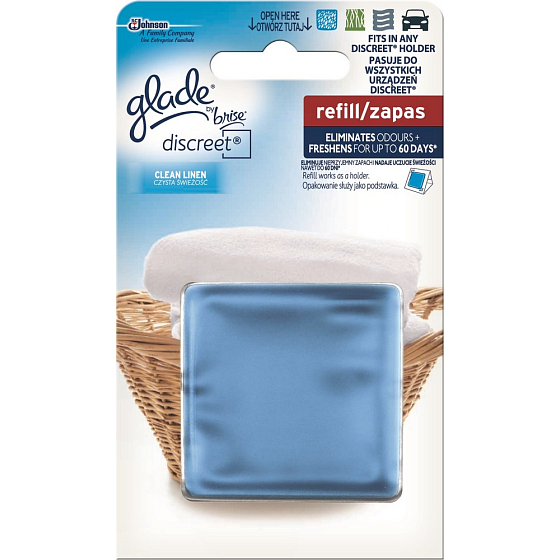 Glade Aroma of purity Discreet air freshener refill 8 g