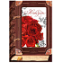 Ditipo Playing birthday card Book of Life Eva and Vašek Silver in hair 224 x 157 mm