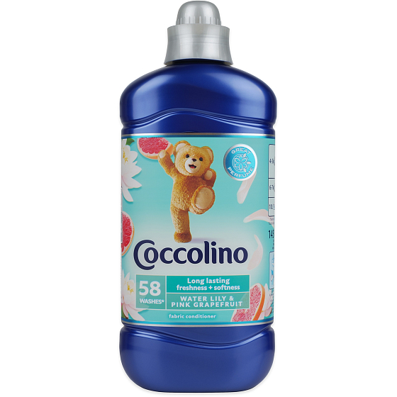 Coccolino Creations Water Lily & Pink Grapefruit concentrated fabric softener 58 washes 1.45 l