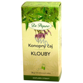 Dr. Popov Hemp Tea Joints 20 x 1.5 g