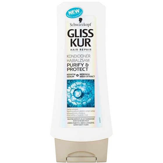 Gliss Kur Purify & Protect Regenerating Hair Balm 200 ml