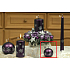 Lima Snowflake candle lilac ball 60 mm 1 piece