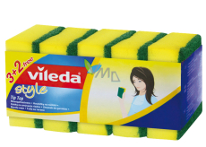 Vileda Style Tip Top dish sponge 5 pieces