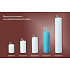 Lima Candle smooth sea blue cylinder 60 x 220 mm 1 piece