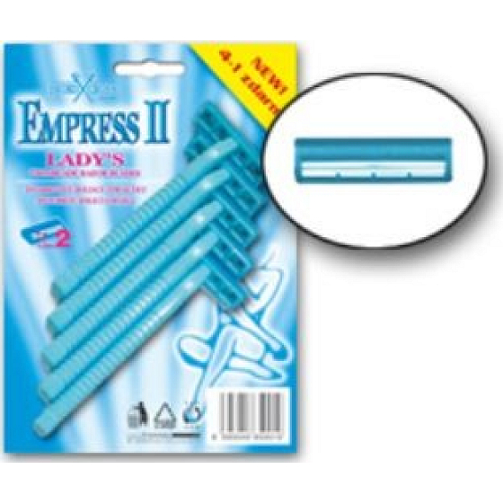 Zorrik Swordcross Emperor II Lady's 2-edged disposable razor for women 5 pieces