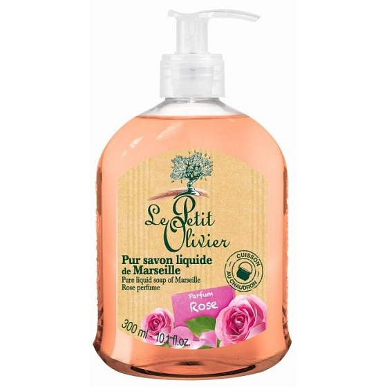 Le Petit Olivier Rose Liquid Soap Dispenser 300 ml