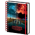 Epee Merch Stranger Things notebook A5 3D 21 x 14,8 cm lined