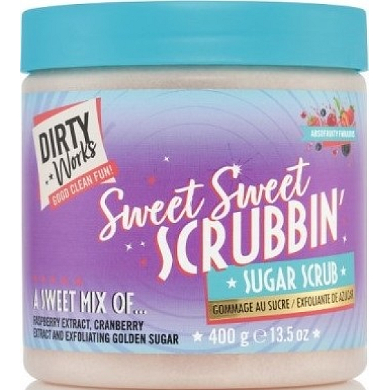Dirty Works Sweet Sweet Scrubbin '- Cane sugar and coconut oil body peeling 400 ml