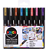 Posca Universal acrylic marker set 1,8 - 2,5 mm Mix of metallic colours 8 pieces PC-5M