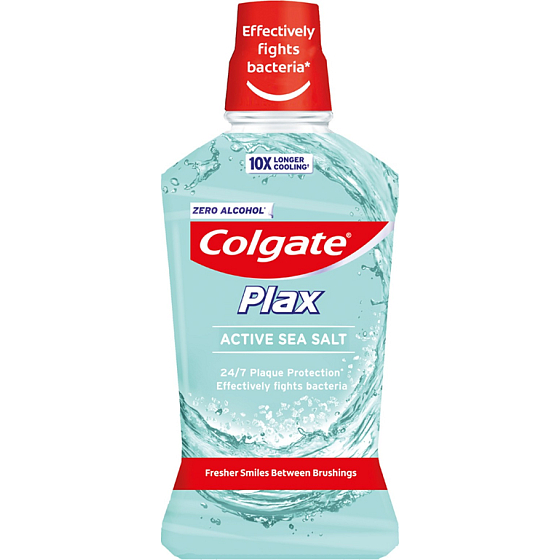 Colgate Plax Active Sea Salt mouthwash 500 ml