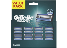 Gillette Mach3 replacement heads 16 pieces, for men