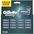 Gillette Mach3 replacement heads 16 pieces, for men