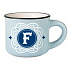 Albi Espresso Mug - Letter F 45 ml