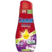 Somat All in 1 Lemon & Lime Dishwasher Gel 55 doses 990 ml