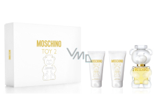 Moschino Toy 2 Eau de Parfum for Women 50 ml + Body Lotion 50 ml + Shower Gel 50 ml, Gift Set for Women