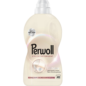 Perwoll Light Colors laundry gel for light colored and white clothing 40 loads, 2L