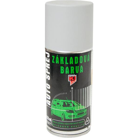 Auto-K Color Škoda primer spray, 0632 gray, 150 ml