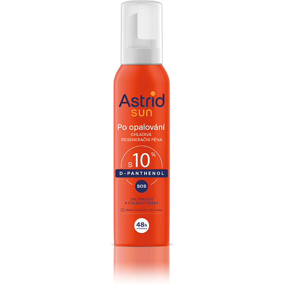Astrid Sun Cooling Regenerating After-Sun Foam, 150 ml
