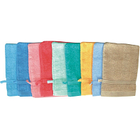 AbellA Colorful Terry Cloth Washcloth, Various Colors, 21 × 14 cm, 1 piece