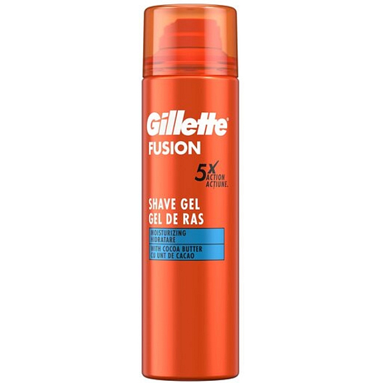 Gillette Fusion Ultra Moisturizing Shaving Gel for Men 200 ml