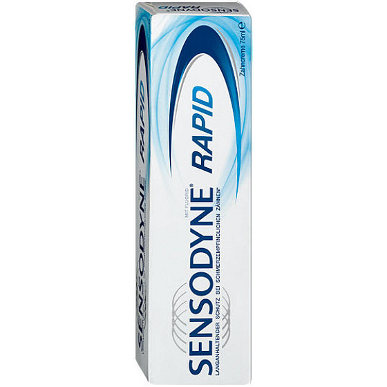 Sensodyne Rapid toothpaste accelerates pain relief 75 ml