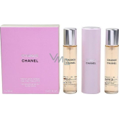 Chanel Chance Eau de Toilette Set for Women 3 x 20 ml - VMD